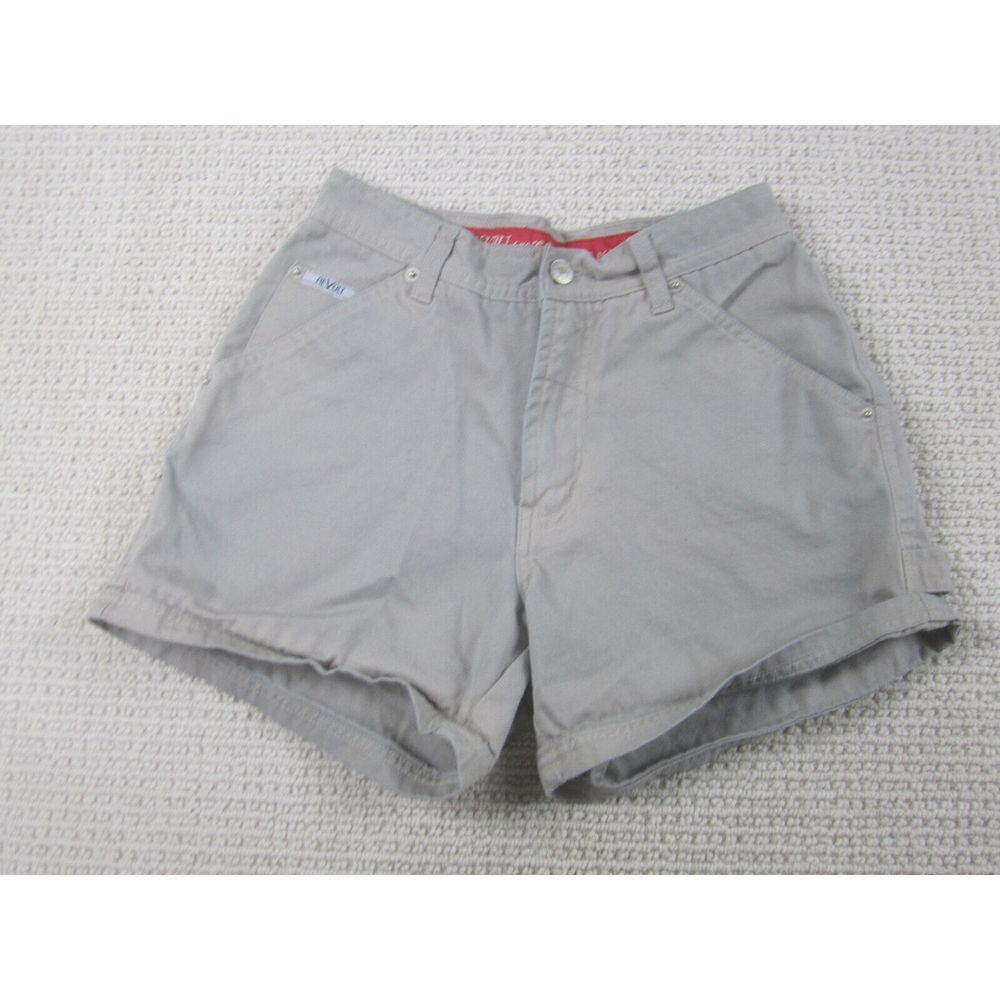 Revolt Clothing Co Shorts Youth Girls /2 Gray Chino Bermuda Casual Juniors